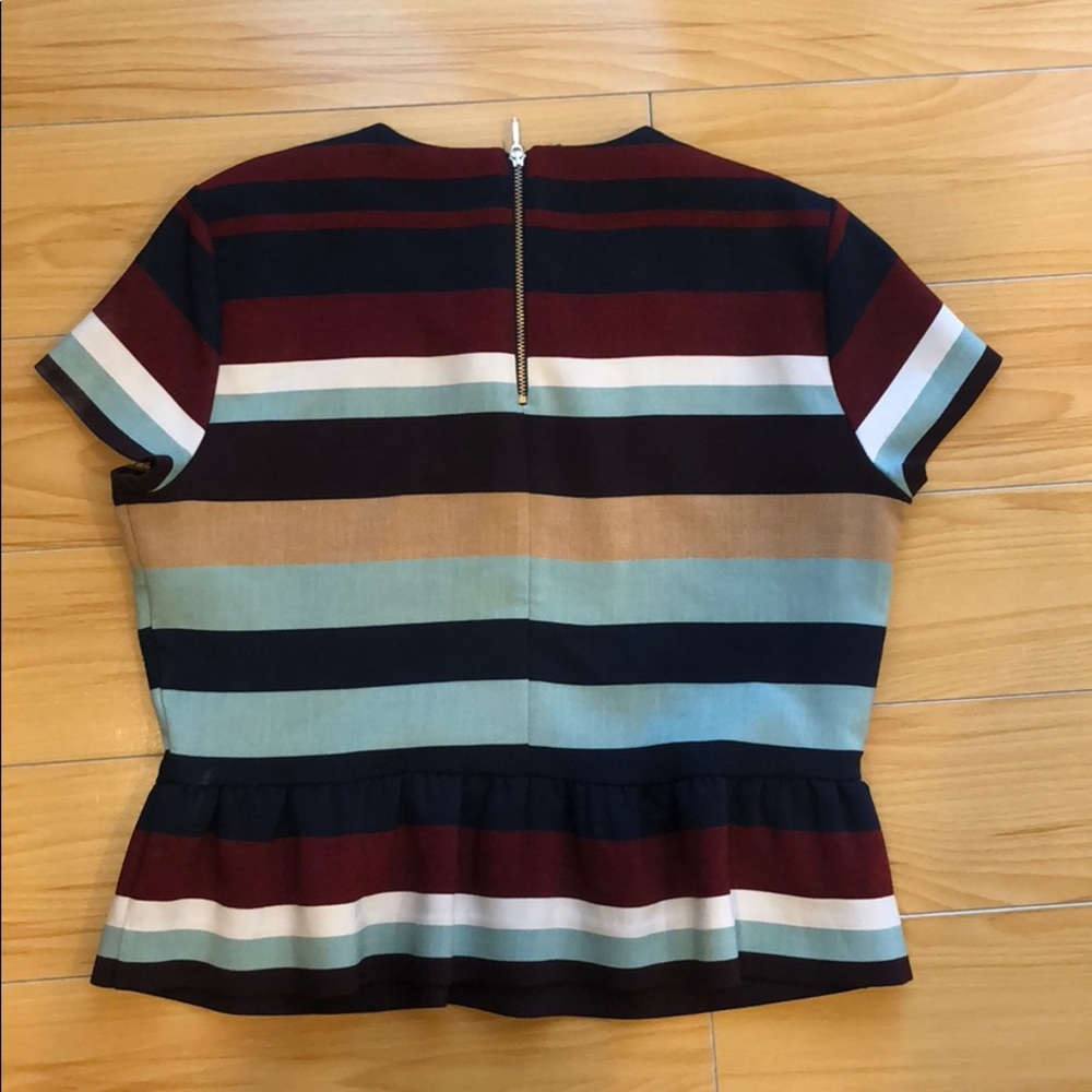 Zara peplum top